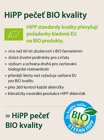 Certifikát HiPP BIO pečeť