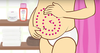 Jemná masáž pro těhotné