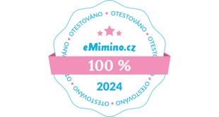 Pečeť za testování na eMimino.cz