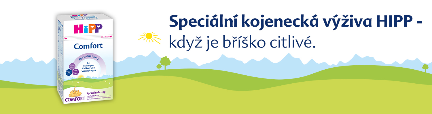 HiPP Comfort – Speciální kojenecká výživa HiPP Comfort – Speciální kojenecká výživa