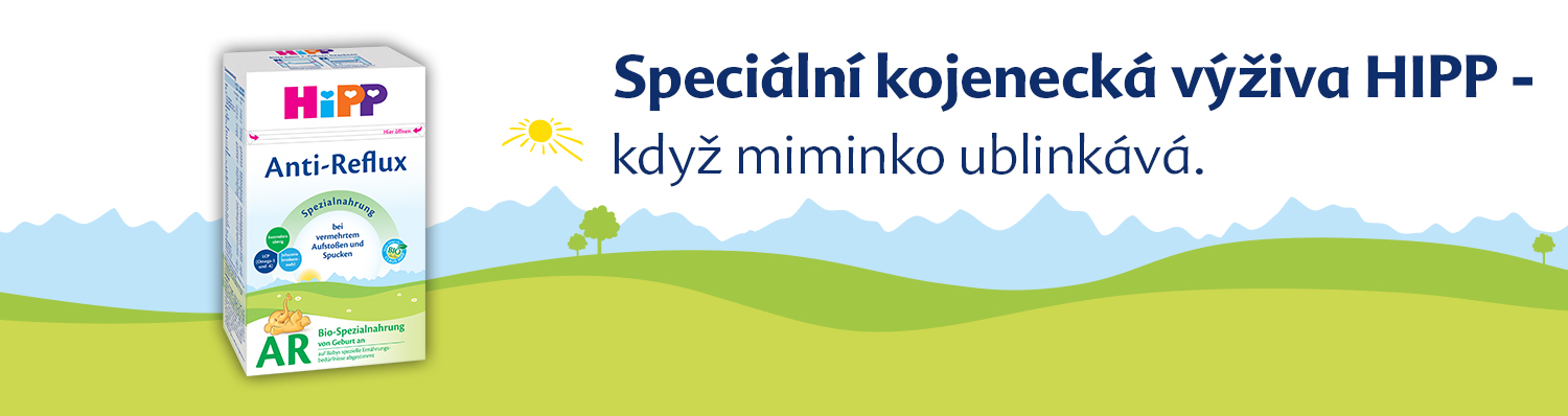 HiPP AR – Speciální kojenecká výživa při říhání HiPP AR – Speciální kojenecká výživa při říhání