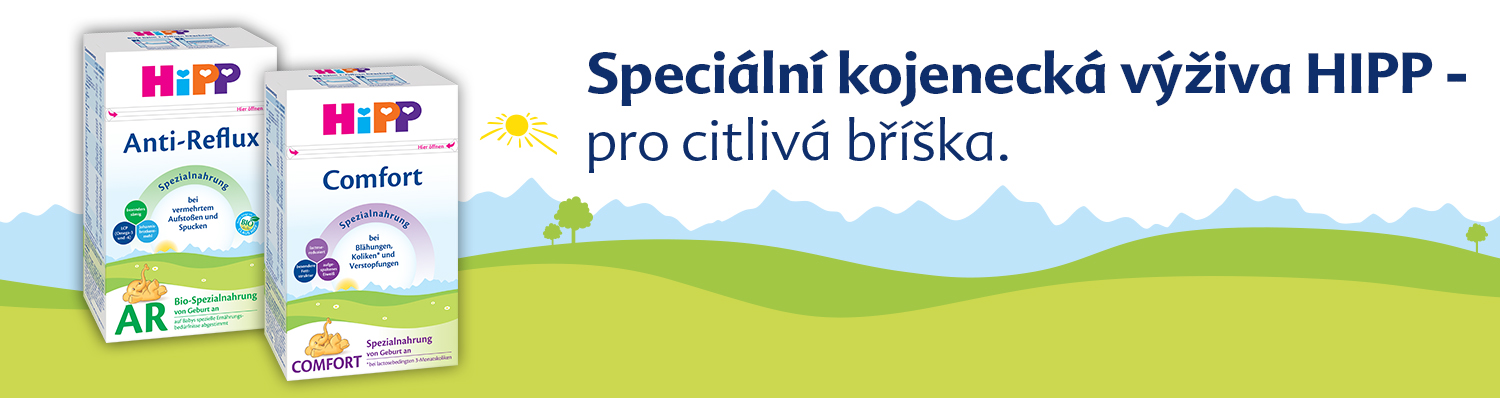 Speciální kojenecká výživa HiPP Speciální kojenecká výživa HiPP