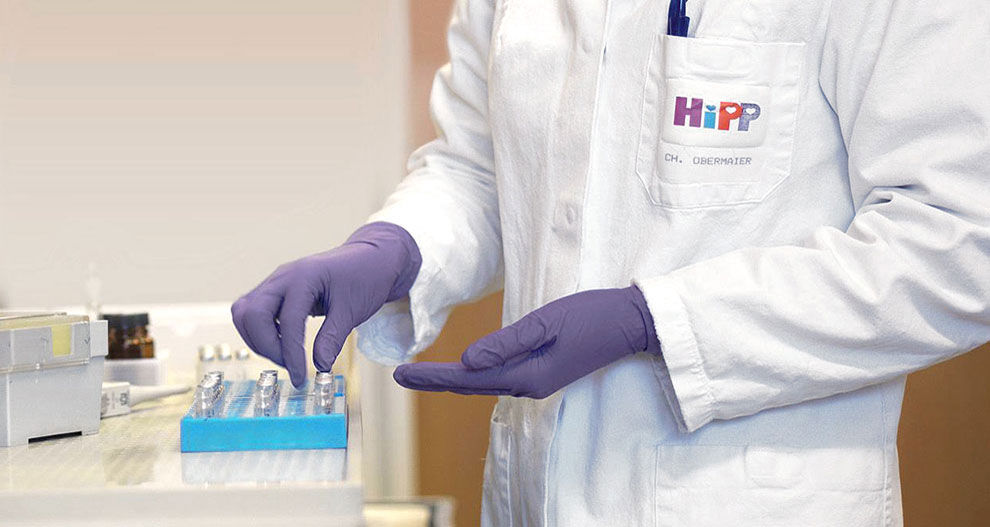 Výroba a kontrola kvality mléka HiPP Výroba a kontrola kvality mléka HiPP