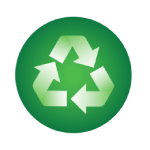 Recyklační symbol.