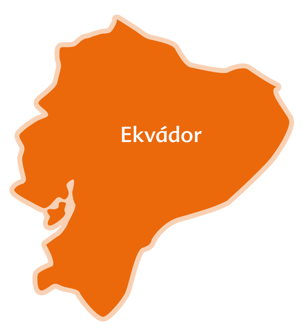 Zemědělství Ekvádor: HiPP mapa