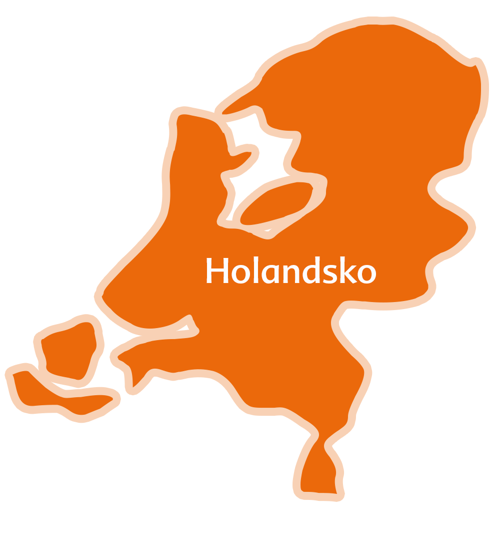Zemědělství Holandsko: HiPP mapa