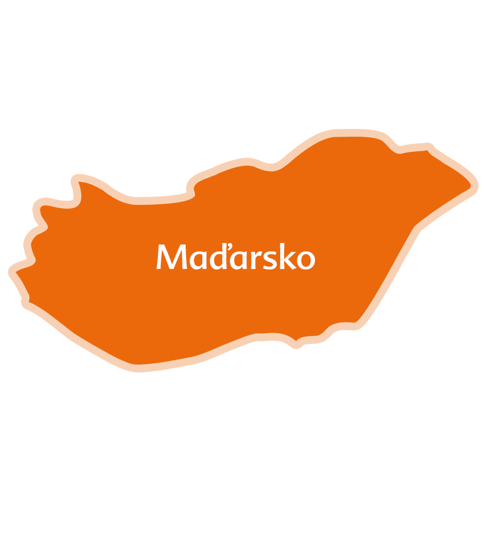 Zemědělství Maďarsko: HiPP mapa