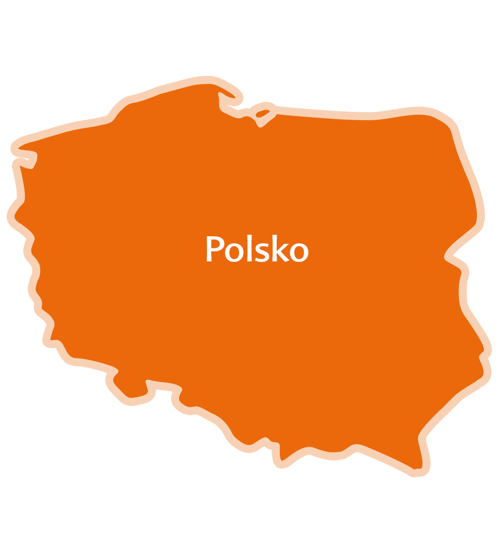 Zemědělství Polsko: HiPP mapa