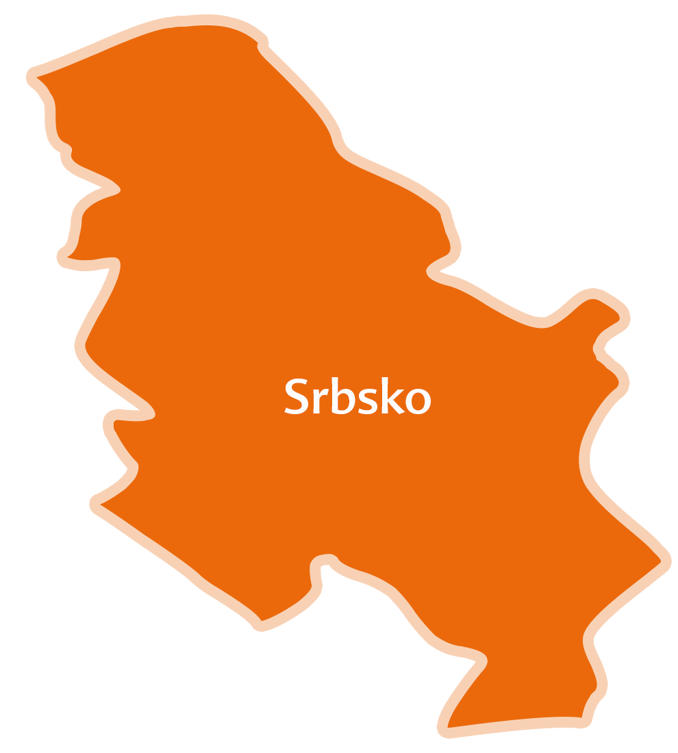 Zemědělství Srbsko: HiPP mapa