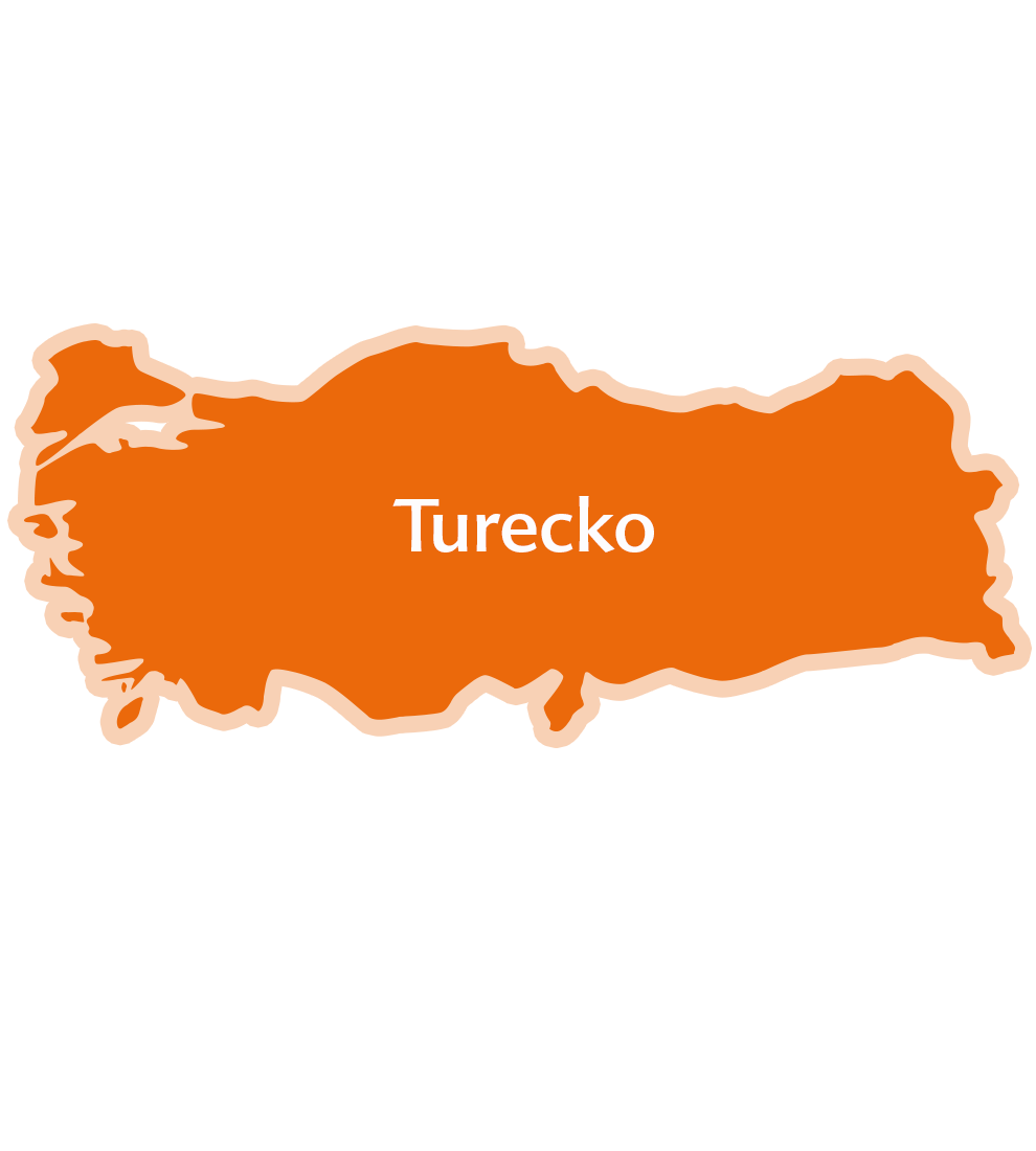 Zemědělství Turecko: HiPP mapa
